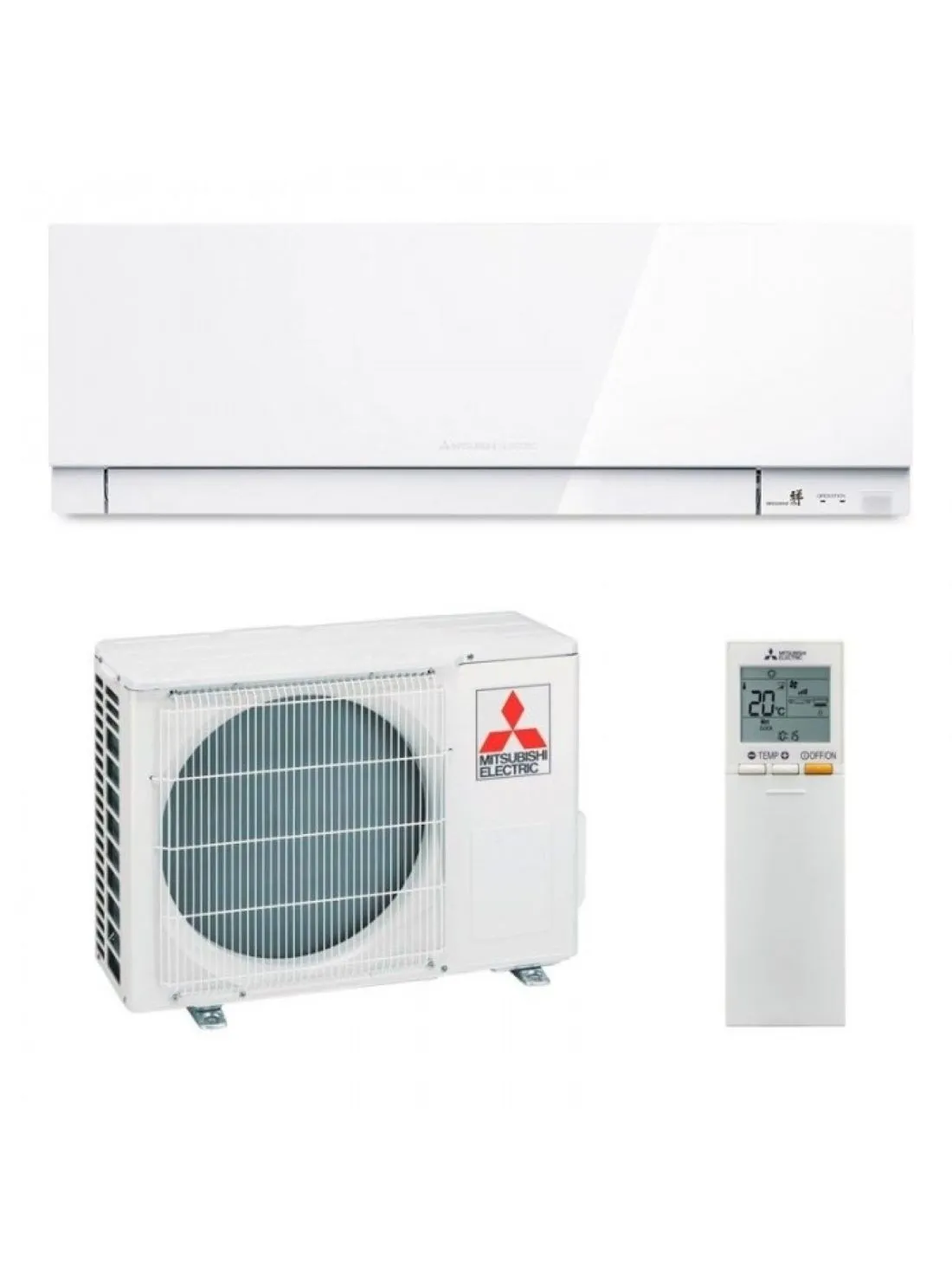 Mitsubishi Electric MSZ-HR25VFK 2,5 kW split-airco – energieklasse A+++ inclusief installatie